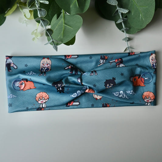 CHAINSAWMAN - POCHITA WITH CHARACTERS THEMED HEADBAND