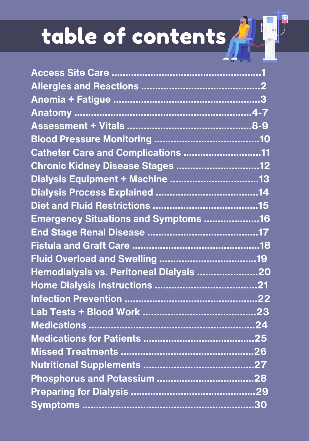 DIALYSIS MEDICAL SPANISH POCKETBOOK
