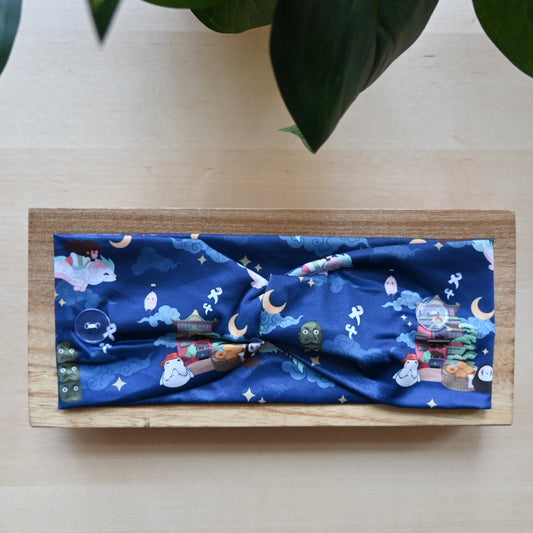 SPIRITED AWAY - HAKU FLYING AT NIGHT HEADBAND