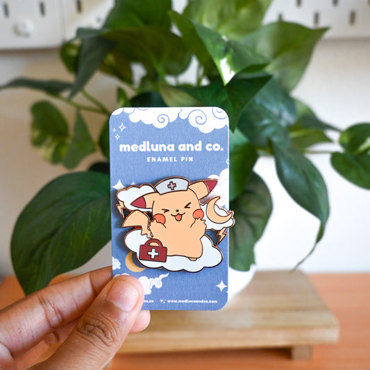PIKACHU MEDICAL THEMED ENAMEL PIN