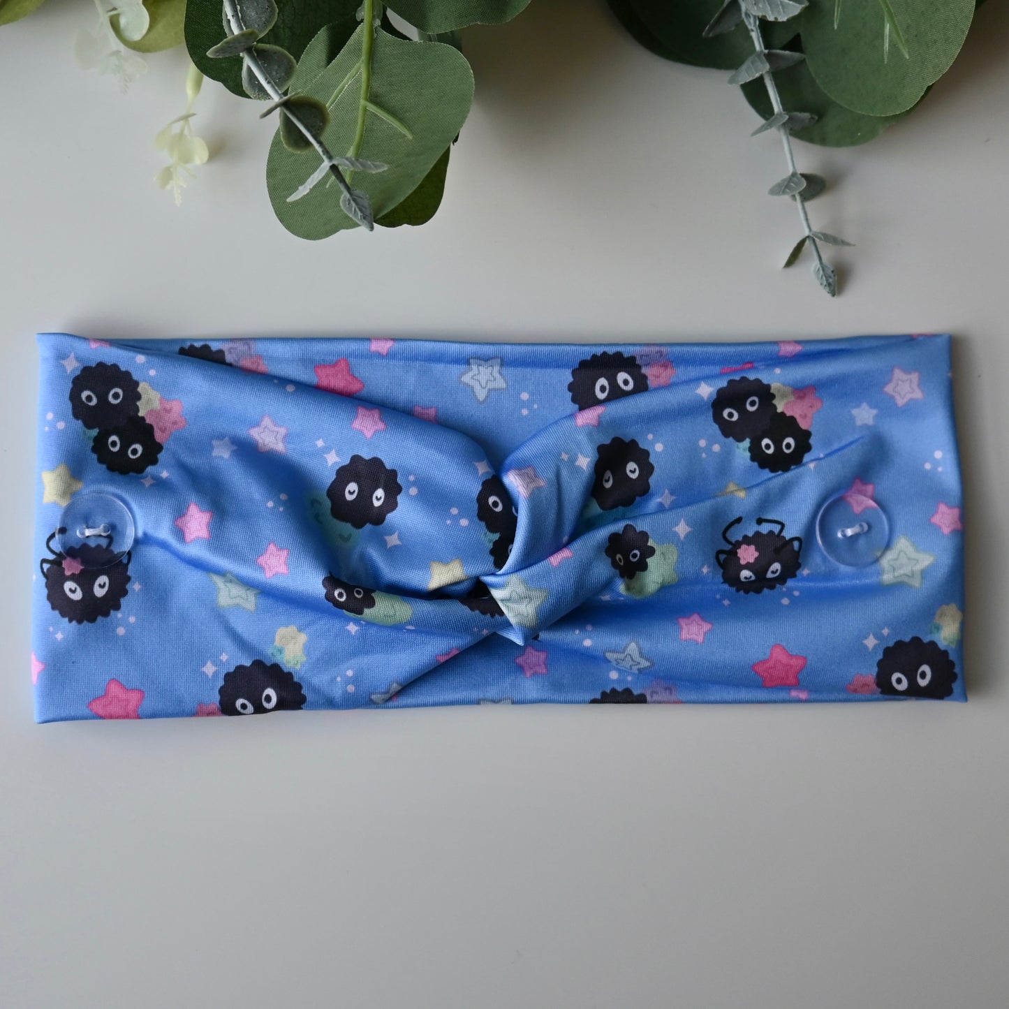 STUDIO GHIBLI - SOOT SPRITES WITH KONPEITO THEMED HEADBAND