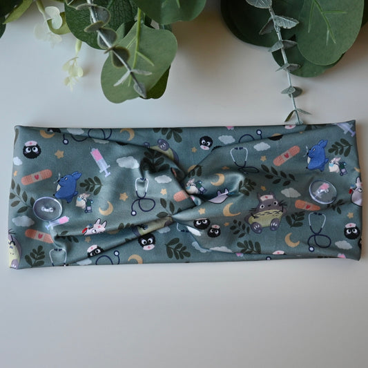 MY NEIGHBOR TOTORO - MEDICAL TOTORO THEMED HEADBAND