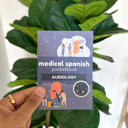 AUDIOLOGY MEDICAL SPANISH POCKETBOOK