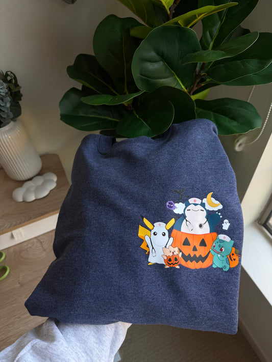 MEDICAL POKEMON HALLOWEEN THEMED CREWNECK