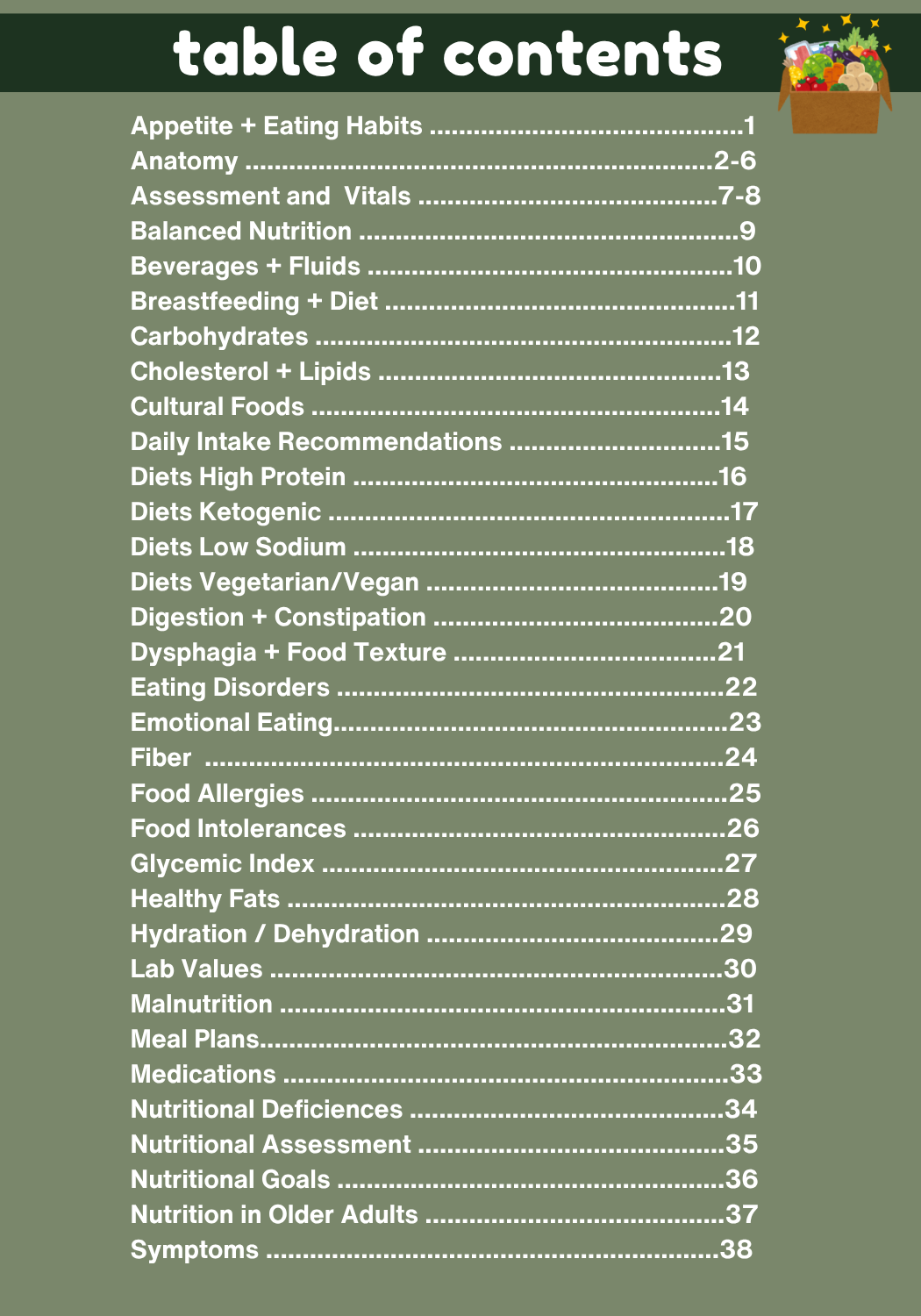 NUTRITION MEDICAL SPANISH POCKETBOOK