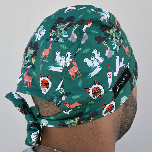 PRINCESS MONONOKE - CHARACTERS + SYMBOLS REGULAR SCRUB CAP