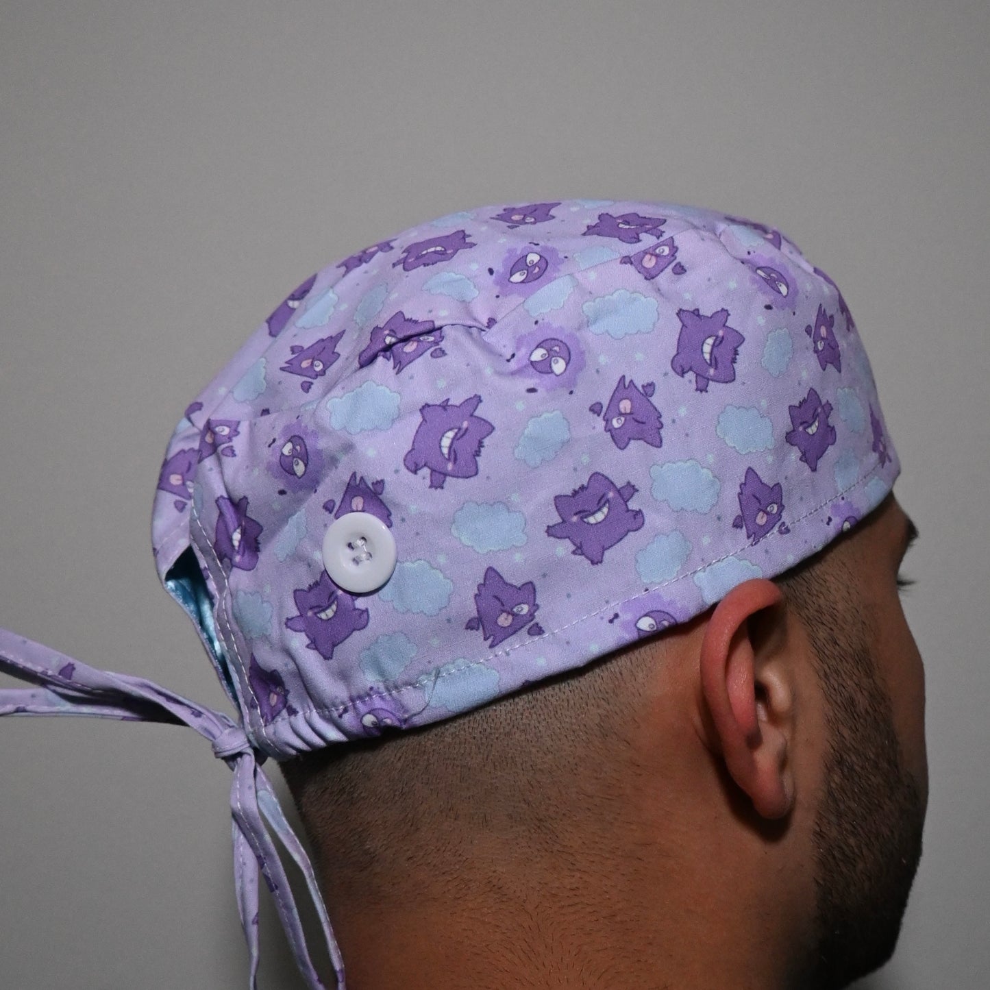 POKEMON - GENGAR SATIN LINED REGULAR SCRUB CAP