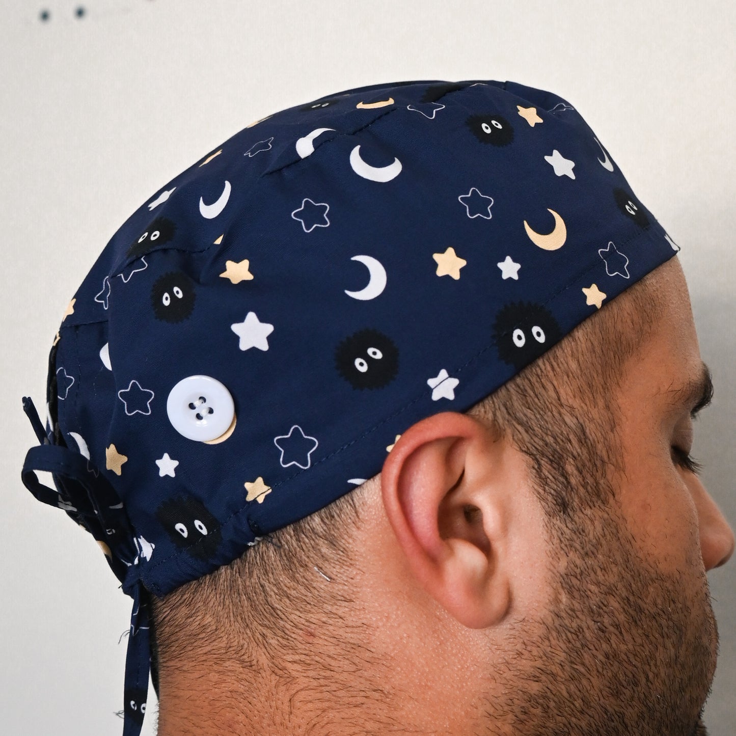 STUDIO GHIBLI - DARK SOOT SPRITES SATIN LINED REGULAR SCRUB CAP
