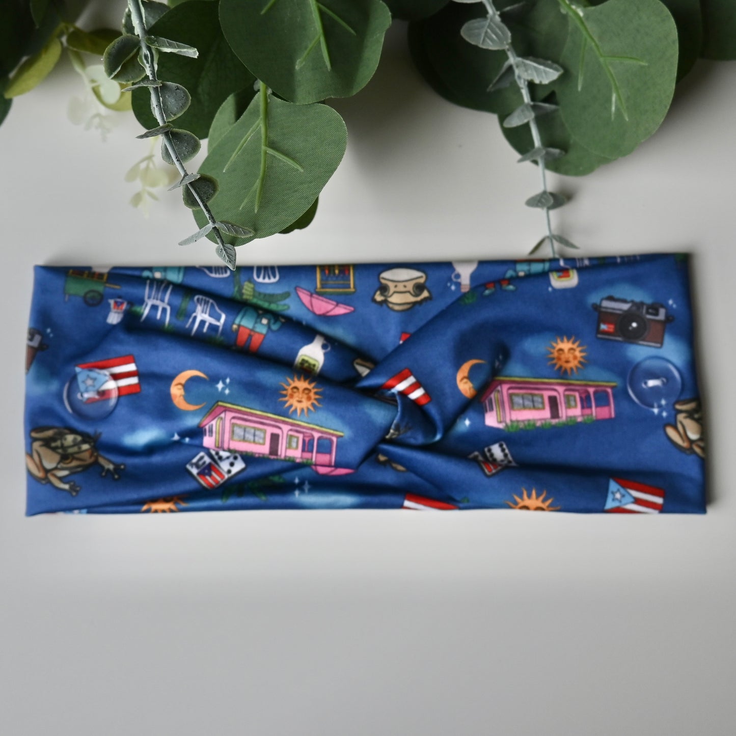 BAD BUNNY DTMF THEMED HEADBAND