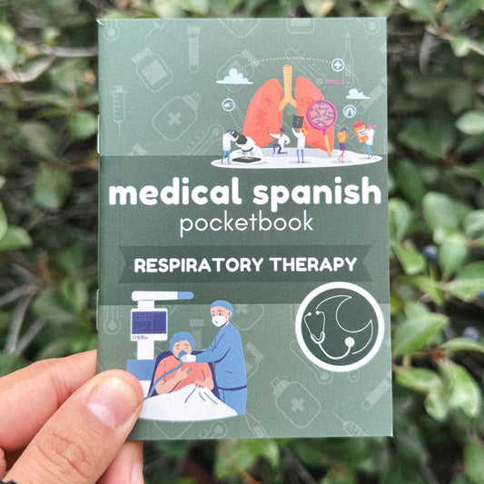 RESPIRATORY THERAPY MEDICAL SPANISH POCKETBOOK